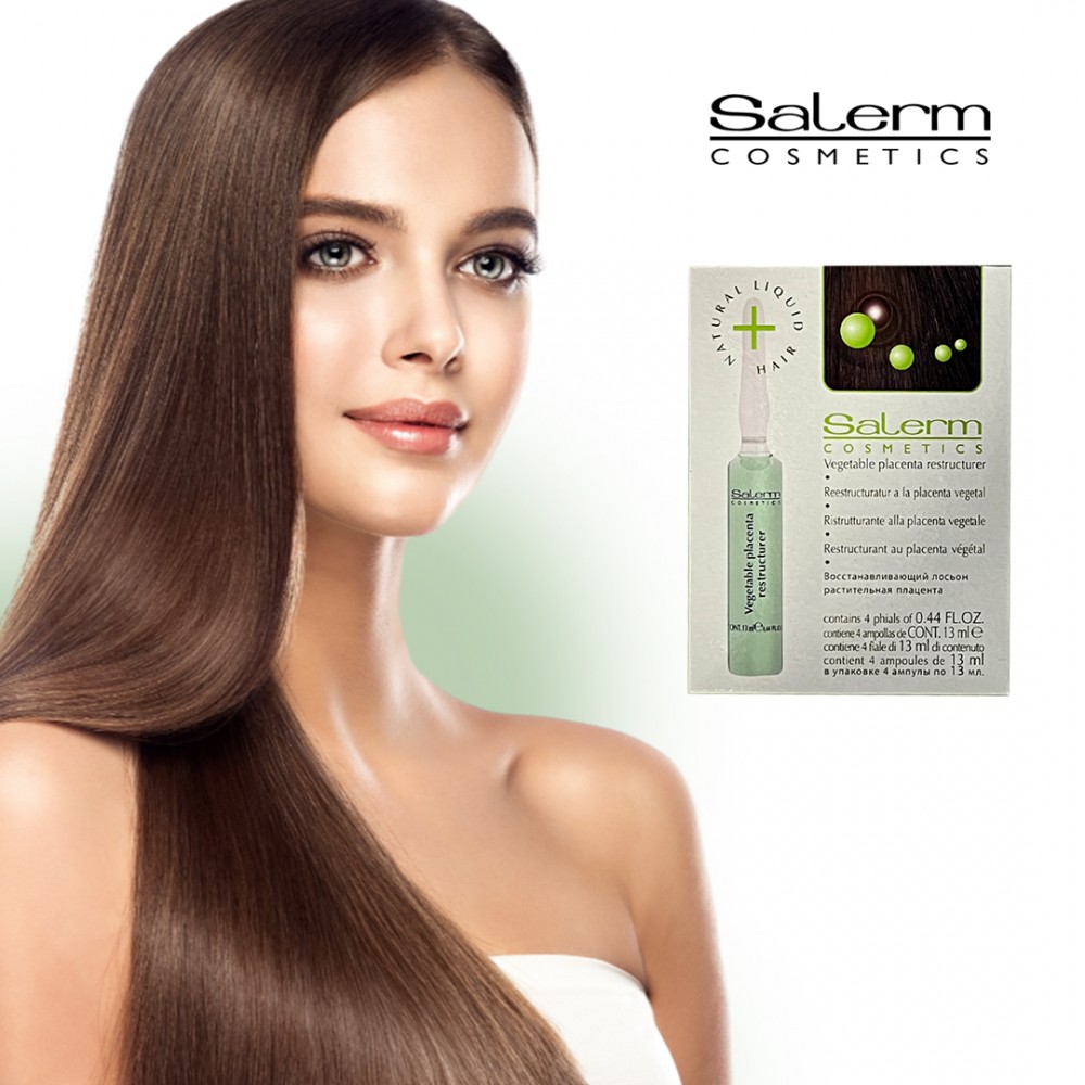 Free Shipping Salerm Cosmetics Vegetable Placenta Restructurer - 4 vials of 0.44 oz Free Shipping Salerm Cosmetics Vegetable Placenta Restructurer - 4 vials of 0.44 oz