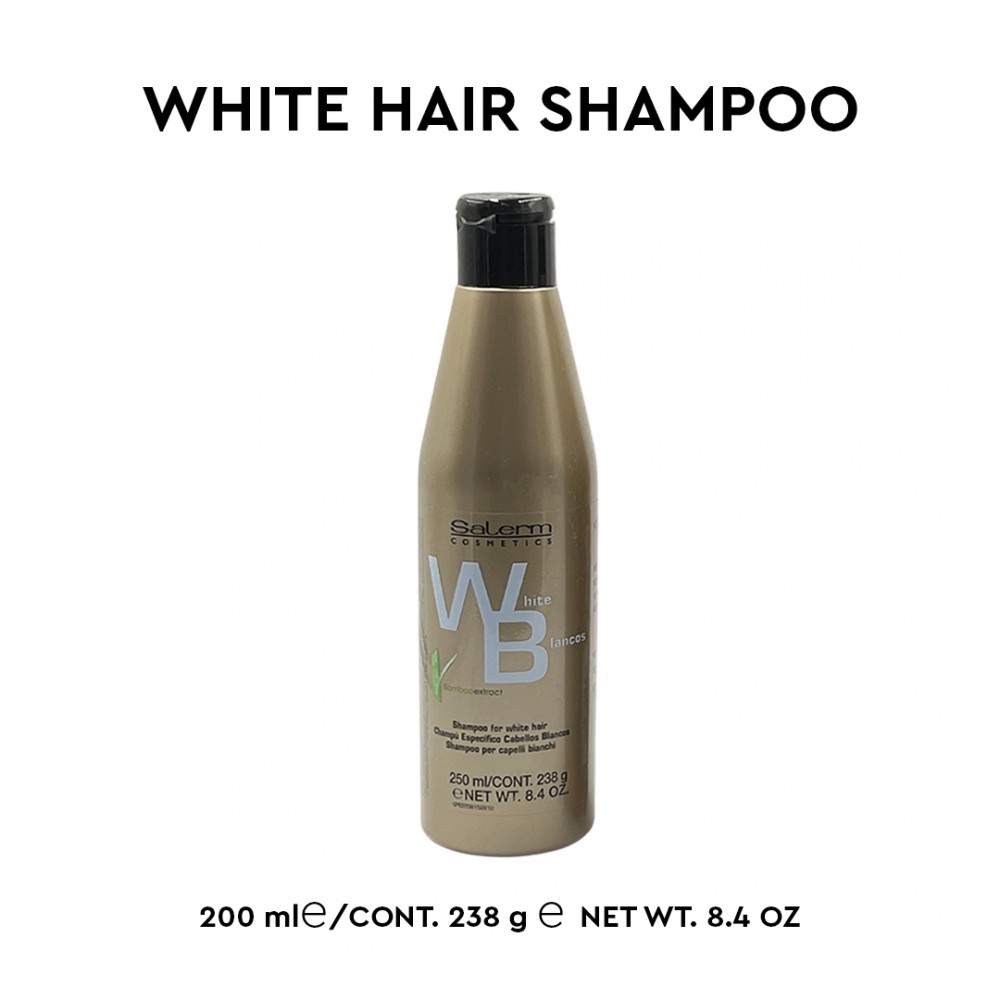Free Shipping Salerm White Blancos Shampoo for White Hair - 8.4 oz
