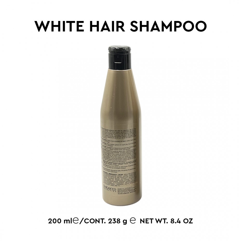 Free Shipping Salerm White Blancos Shampoo for White Hair - 8.4 oz