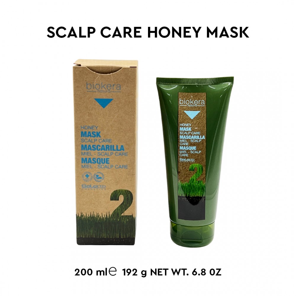 Free Shipping Salerm Biokera Natura Honey Mask Scalp Care - 6.8 oz