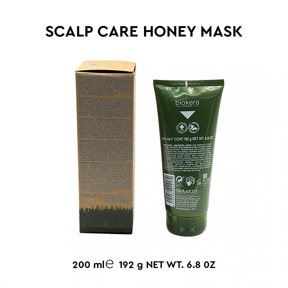 Free Shipping Salerm Biokera Natura Honey Mask Scalp Care - 6.8 oz