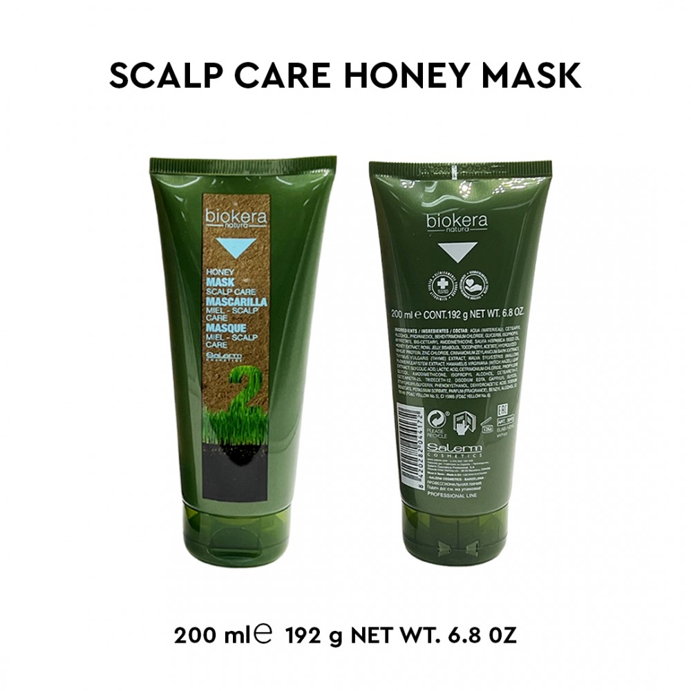Free Shipping Salerm Biokera Natura Honey Mask Scalp Care - 6.8 oz