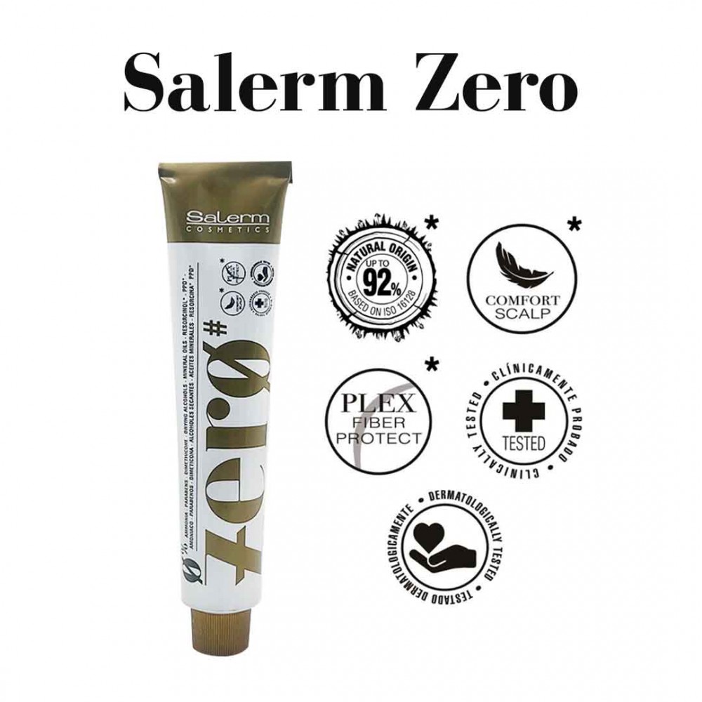 Free Shipping Salerm Color Zero Semi-Permanent Coloring Cream