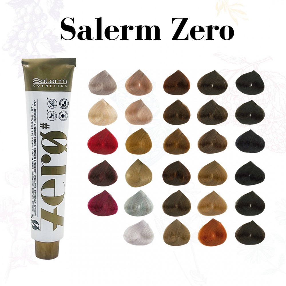Free Shipping Salerm Color Zero Semi-Permanent Coloring Cream
