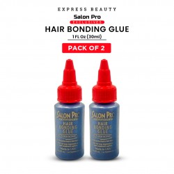 Ebo Salon Pro Exclusives Super Bonding Glue Hair Bonding Extension Glue - 1 Fl. Oz. (2 Pack)