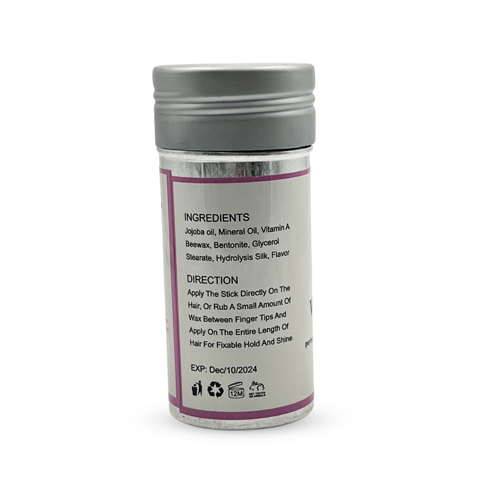 Seamless Hold Wax Stick Perfect For Sleek, Smoothes Edges And Styles Extra Hold 2.7 oz