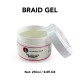 Free Shipping Seamless Hold Braid Gel Cornrow & Locs & Twist Sleek Finish Extreme Hold - 250mL/8.8 fl.oz