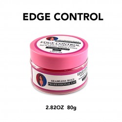 Seamless Hold Edge Control No Flaking Perfect Edge Natural Hair Maximum Hold Peach - 2.82 Oz
