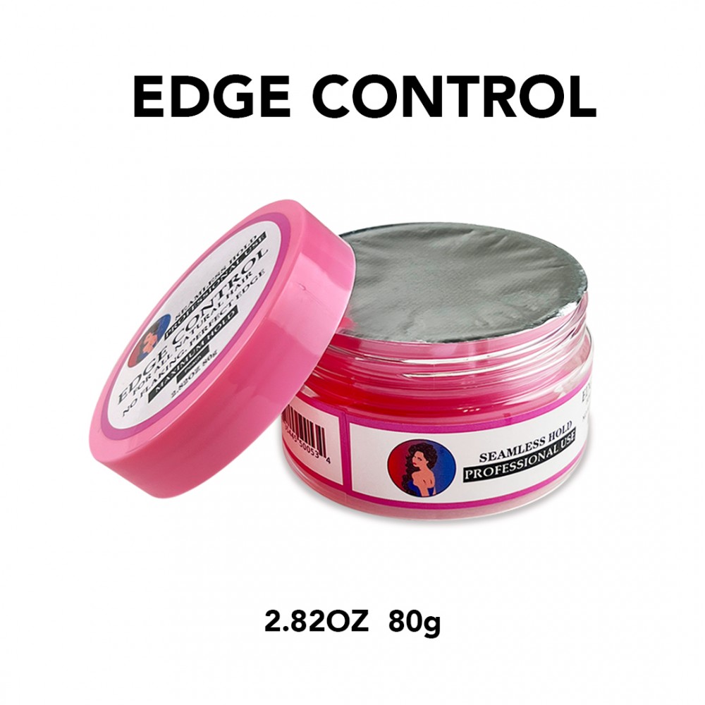 Free Shipping Seamless Hold Edge Control No Flaking Perfect Edge Natural Hair Maximum Hold Peach - 2.82 oz