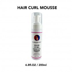 Seamless Hold Hair Curl Mousse Natural Hair No Flaking, Shining And Moisturizing - 200mL/6.8 Fl.oz