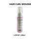 Free Shipping Seamless Hold Hair Curl Mousse Natural Hair No Flaking, Shining and Moisturizing - 200mL/6.8 fl.oz