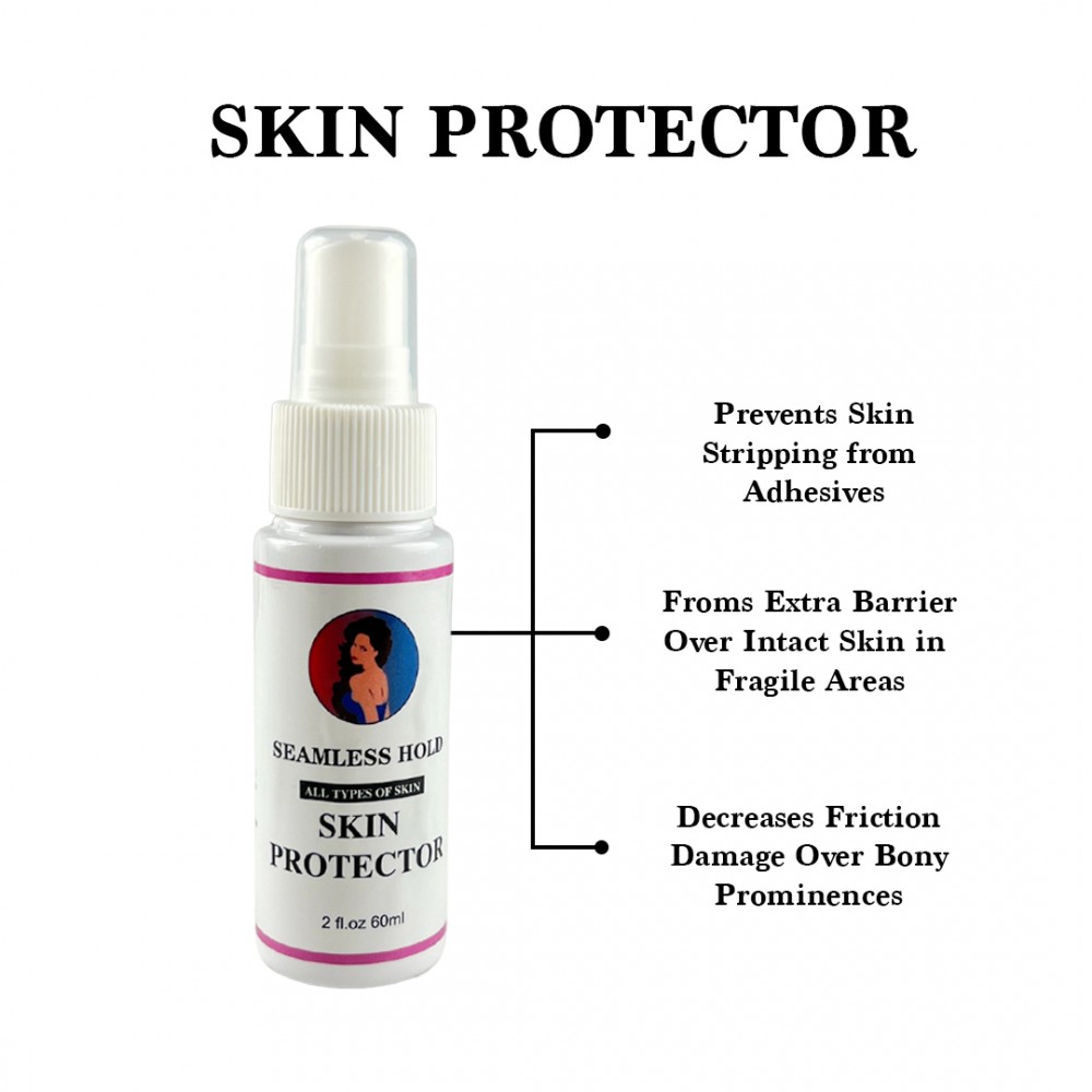 Free Shipping Seamless Hold Skin Protector for All Types of Skin - 2 fl.oz/60mL