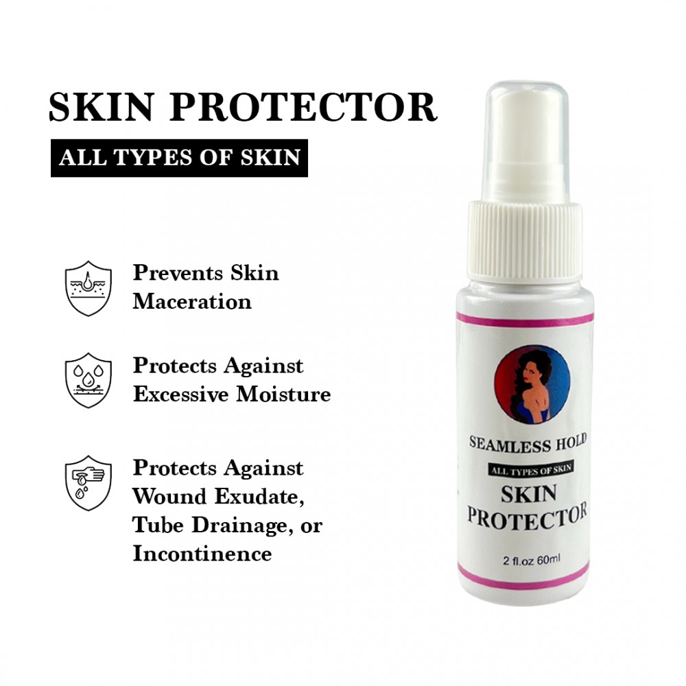 Free Shipping Seamless Hold Skin Protector for All Types of Skin - 2 fl.oz/60mL