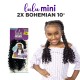 Sensationnel Lulu Mini Crochet Braid 2X Bohemian 10" Inch