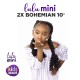 Sensationnel Lulu Mini Crochet Braid 2X Bohemian 10" Inch