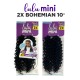 Sensationnel Lulu Mini Crochet Braid 2X Bohemian 10" Inch