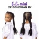Sensationnel Lulu Mini Crochet Braid 2X Bohemian 10" Inch