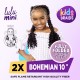 Sensationnel Lulu Mini Crochet Braid 2X Bohemian 10" Inch