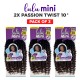 Free Shipping Sensationnel Lulu Mini Crochet Braid 2X Passion Twist 10" Inch ( 3 Pack )