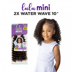 Sensationnel Lulu Mini Crochet Braid 2X Water Wave 10" Inch