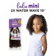 Sensationnel Lulu Mini Crochet Braid 2X Water Wave 10" Inch