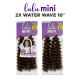 Free Shipping Sensationnel Lulu Mini Crochet Braid 2X Water Wave 10" Inch ( 3 Pack )