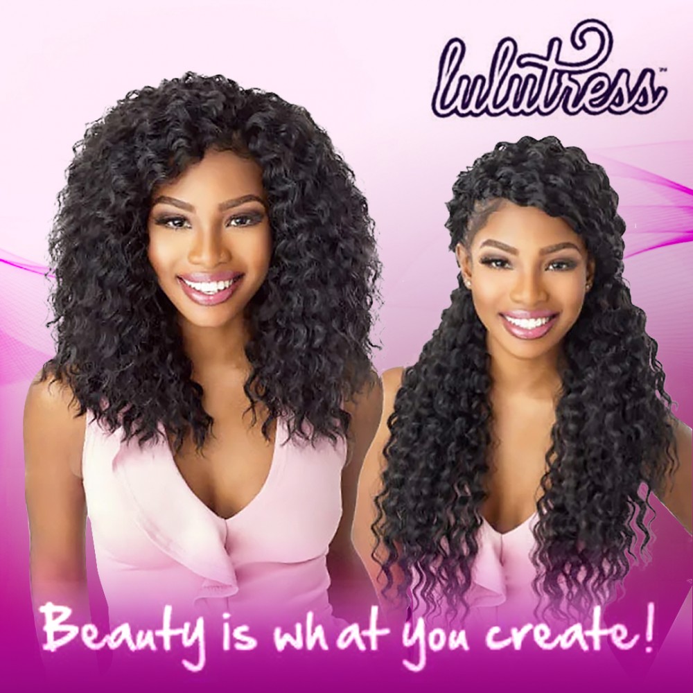 Sensationnel Lulutress Crochet Braid Deep Twist 18" Inch