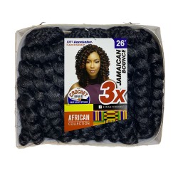 Sensationnel Synthetic Hair Crochet Braid Loop 3x Jamaican Bounce 26”