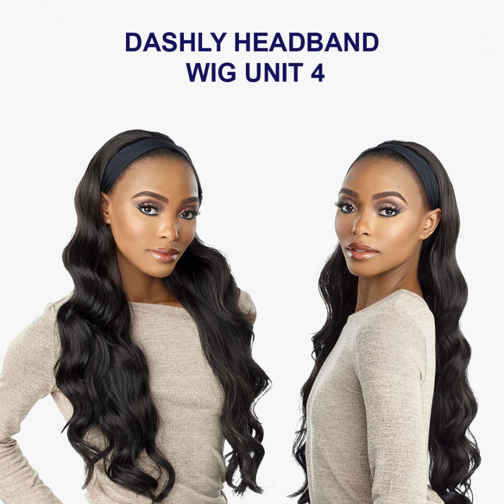 Free Shipping Ebo Dashly Synthetic Headband Wig Hb Unit 4 Loose Wave 26 ” Inch