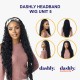 Free Shipping Ebo Dashly Synthetic Headband Wig Hb Unit 5 Wet Curl 34” Inch