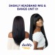 Free Shipping Ebo Dashly Synthetic Headband Wig With Bang Hb Unit 1 Straight 24”