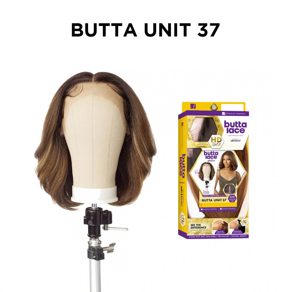 Free Shipping Ebo Premium HD Lace Front Wig Straight Bob 13” Butta Unit 37