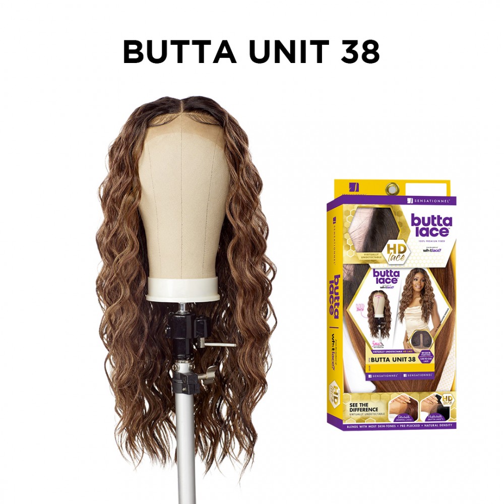 Free Shipping Ebo Premium HD Lace Front Wig Water Wave 26” Butta Unit 38