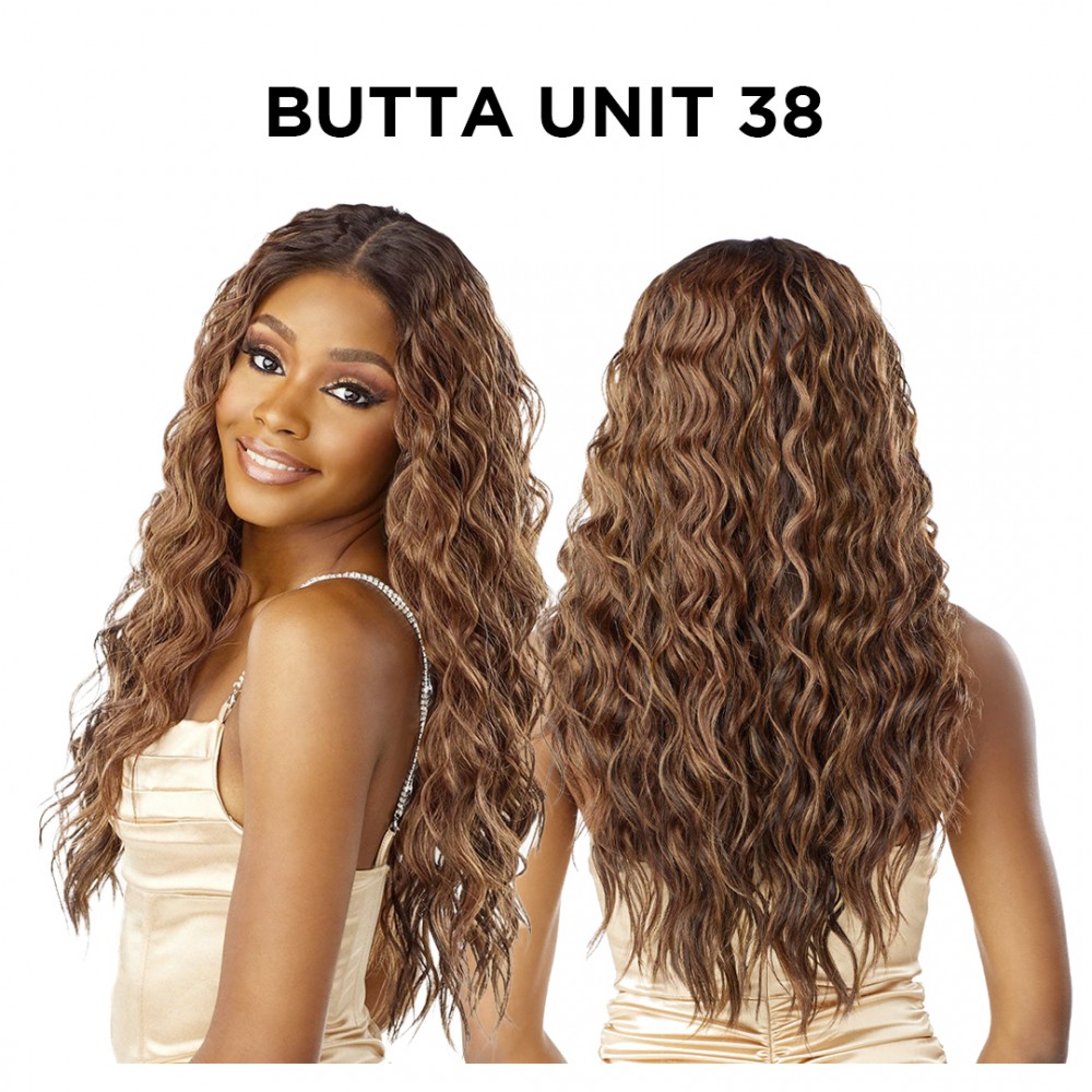Free Shipping Ebo Premium HD Lace Front Wig Water Wave 26” Butta Unit 38