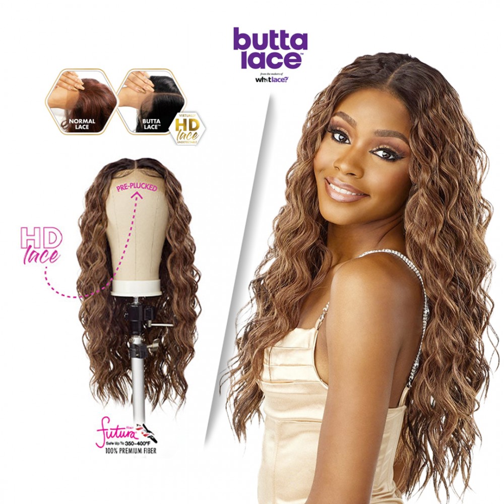 Free Shipping Ebo Premium HD Lace Front Wig Water Wave 26” Butta Unit 38