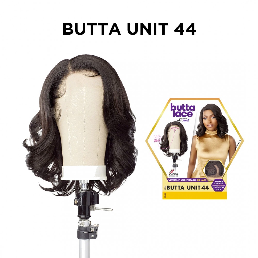 Free Shipping Ebo Premium HD Lace Front Wig Body Wave 18” Butta Unit 44