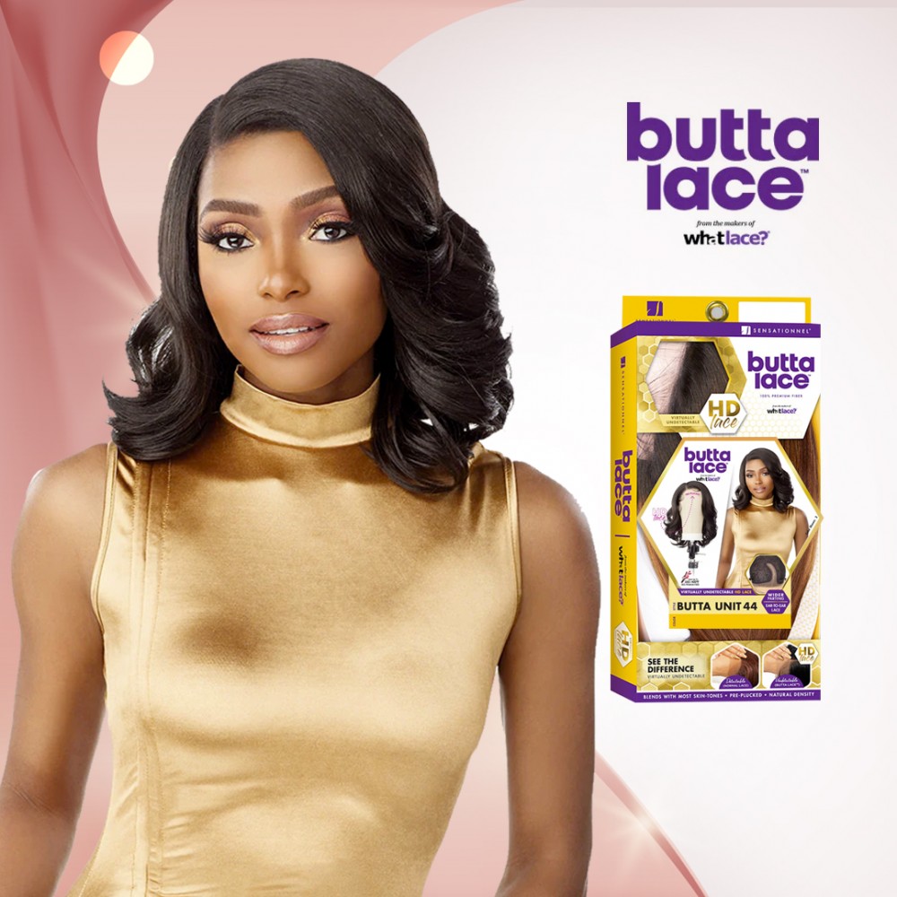 Free Shipping Ebo Premium HD Lace Front Wig Body Wave 18” Butta Unit 44