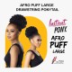 Free Shipping Ebo Instant Pony Synthetic Heat Resistant Draw String Ponytail Afro Puff Large