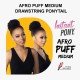 Free Shipping Ebo Instant Pony Synthetic Heat Resistant Draw String Ponytail Afro Puff Medium