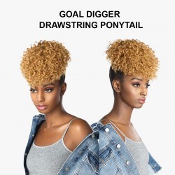 Ebo Instant Pony Synthetic Heat Resistant Draw String Ponytail Goal Digger Pineapple Wave 8” Inch Ebo Instant Pony Synthetic Heat Resistant Draw String Ponytail Goal Digger Pineapple Wave 8” Inch