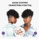 Free Shipping Ebo Instant Pony Synthetic Heat Resistant Draw String Ponytail Show Stopper Bounce Twist 6” Inch