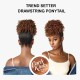 Free Shipping Ebo Instant Pony Synthetic Heat Resistant Draw String Ponytail Trend Setter Spring Twist 6" Inch