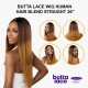 Free Shipping Sensationnel Butta Lace Human Hair Blend Straight 26″ Inch