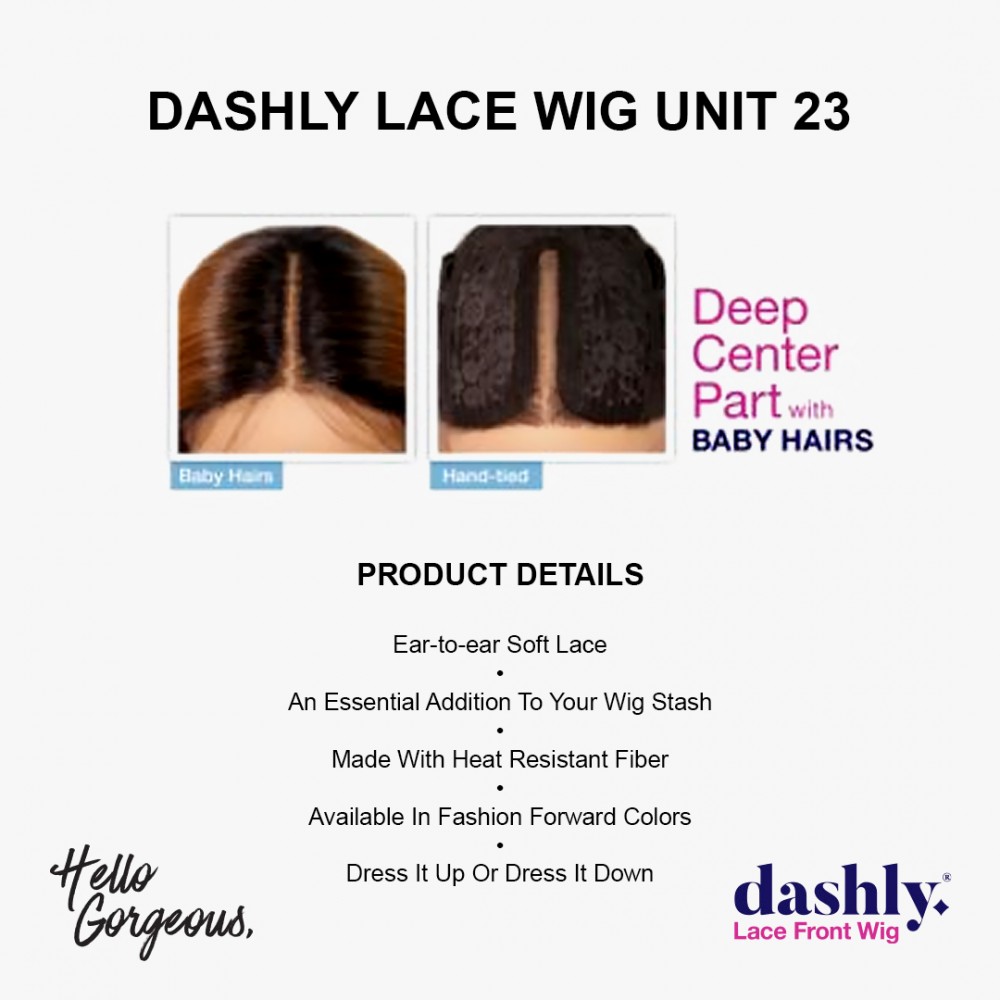 Free Shipping Ebo Synthetic Lace Front Wig Deep Part Body Wave Unit 23 27” Inch