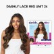 Free Shipping Ebo Synthetic Lace Front Wig Deep Part Loose Wave Unit 24 25” Inch