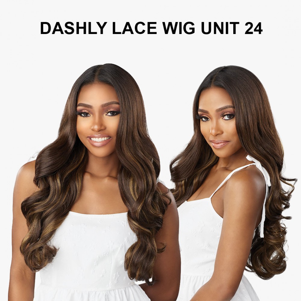 Free Shipping Ebo Synthetic Lace Front Wig Deep Part Loose Wave Unit 24 25” Inch