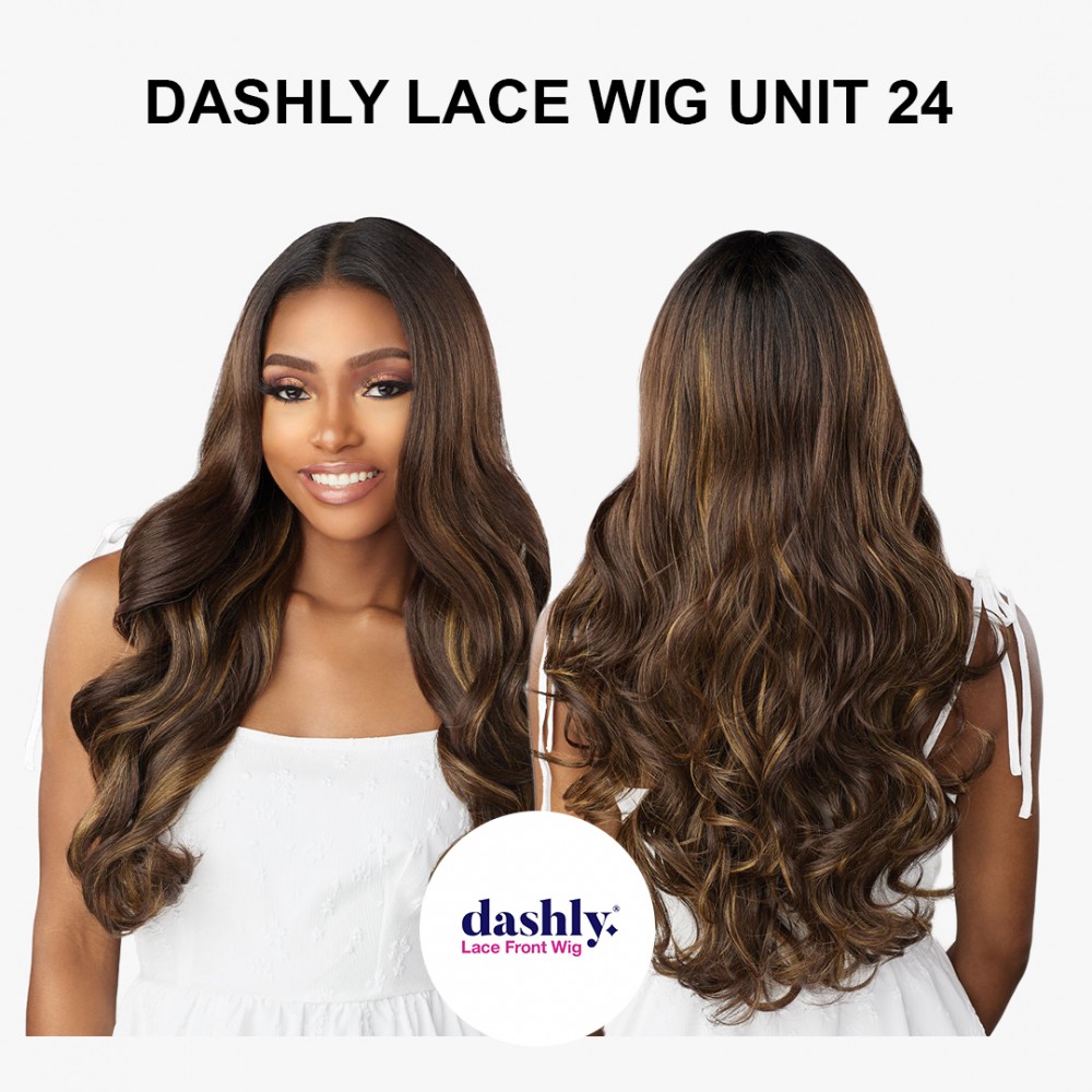 Free Shipping Ebo Synthetic Lace Front Wig Deep Part Loose Wave Unit 24 25” Inch
