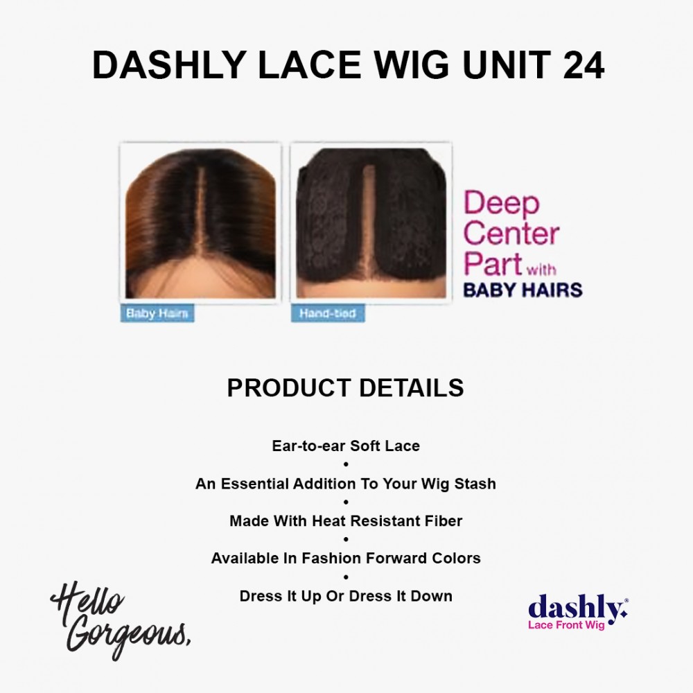 Free Shipping Ebo Synthetic Lace Front Wig Deep Part Loose Wave Unit 24 25” Inch