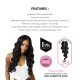 Free Shipping Sensationnel Vice Bundles 3X Multi Bundle Weaving Premium Hair with 2x5 Lace Closure Multi Body Wave ( 26" 28" 30" Inch )