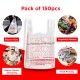 Free Shipping Ebo Thank You Have a Nice Day Plastic Disposable and Reusable Standard Supermarket, Grocery, T-shirt Bag (11.5” x 6.5" Inch) - Pack of 150 pcs